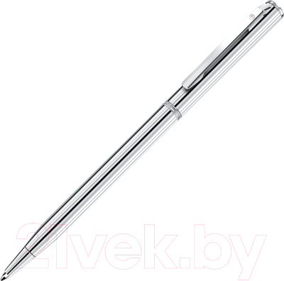Ручка шариковая B1 Slim Silver / 1100/47 (синий)