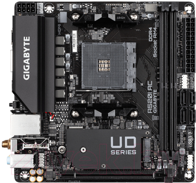 Материнская плата Gigabyte A520I AC