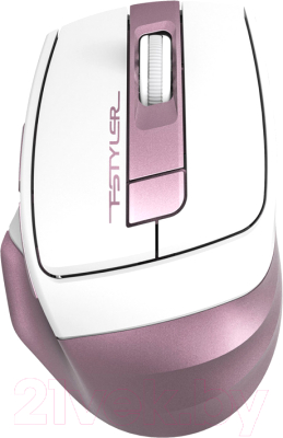 Мышь A4Tech Fstyler FG35 (розовый/белый)
