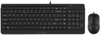 Клавиатура+мышь A4Tech Fstyler F1512 (черный) - 