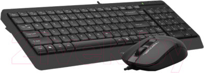 Клавиатура+мышь A4Tech Fstyler F1512 (черный)
