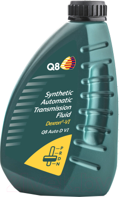 Трансмиссионное масло Q8 Auto D VI / 101262001751 (1л)