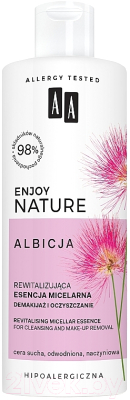 

Эссенция для лица AA, Enjoy Nature Альбиция Ревитализирующая Мицеллярная