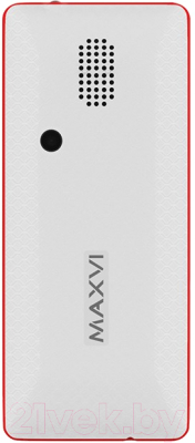 Мобильный телефон Maxvi C9i (белый/красный)