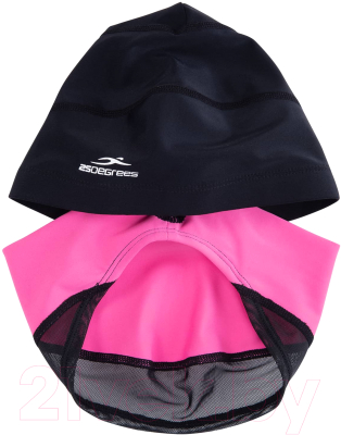 Шапочка для плавания 25DEGREES Duplo / 25D21015A (черный/розовый)