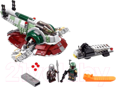 

Конструктор Lego, Star Wars Звездолет Бобы Фетта / 75312