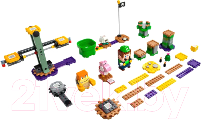 Конструктор электромеханический Lego Super Mario Приключения вместе с Луиджи 71387