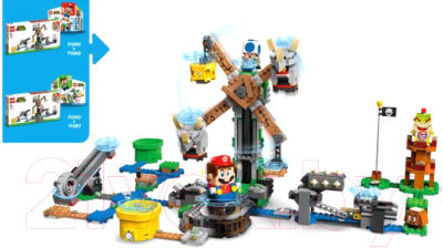 Конструктор Lego Super Mario Нокдаун резноров 71390