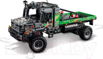 Конструктор Lego Technic Полноприводный грузовик-внедорожник MB Zetros 42129