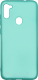 Чехол-накладка Volare Rosso Cordy для Samsung Galaxy A11 (бирюзовый) - 
