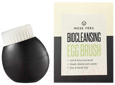 Щетка для лица Deoproce Muse Vera Biocleansing Egg Brush Очищающая