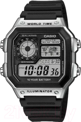 Часы наручные мужские Casio AE-1200WH-1CVEF
