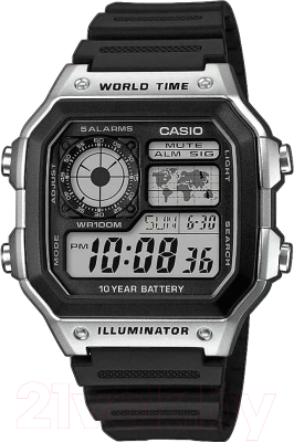 Часы наручные мужские Casio AE-1200WH-1CVEF
