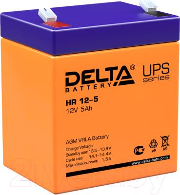 Батарея для ИБП DELTA HR 12-5