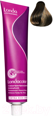 Крем-краска для волос Londa Professional Londacolor Стойкая Permanent 6/ (темный блонд натуральный)