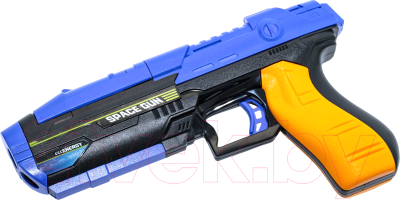 Бластер игрушечный Bondibon Оружейник / ВВ4887 (фиолетовый)