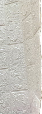 Панель ПВХ Grace Самоклеющаяся Кирпич белый (700x770x4мм)