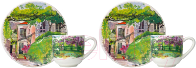 

Набор для чая/кофе Gien, Paris A Giverny / 17382PTM01
