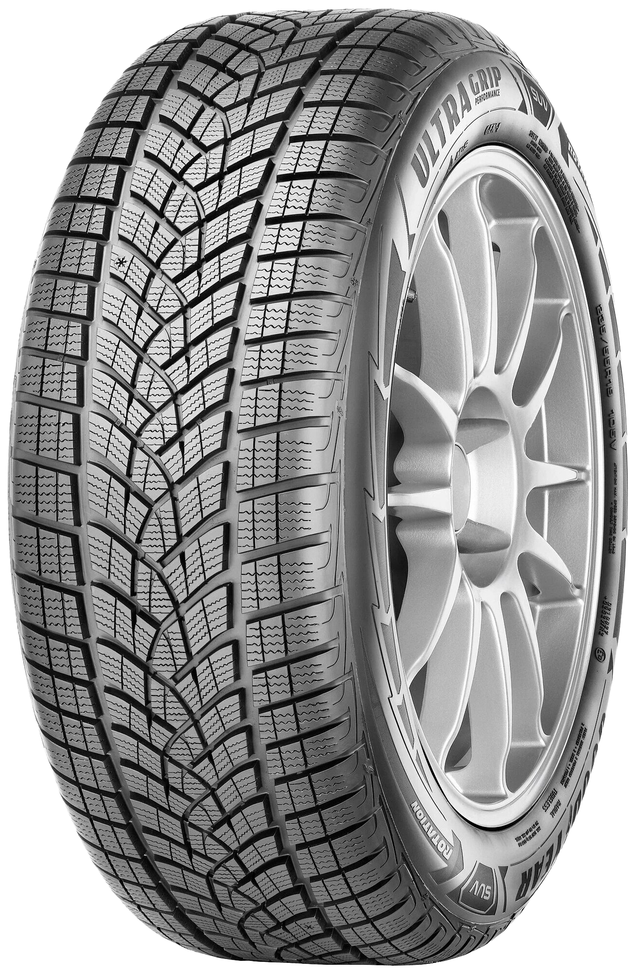 Зимняя шина Goodyear UltraGrip Performance SUV Gen-1 235/50R19 99V (AO) Audi