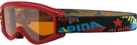 Очки горнолыжные Alpina Sports Carvy 2.0 / A7076451-51 (красный) - 