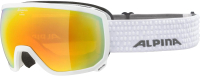 Очки горнолыжные Alpina Sports Scarabeo Q-Lite / A7256812-12 (белый) - 