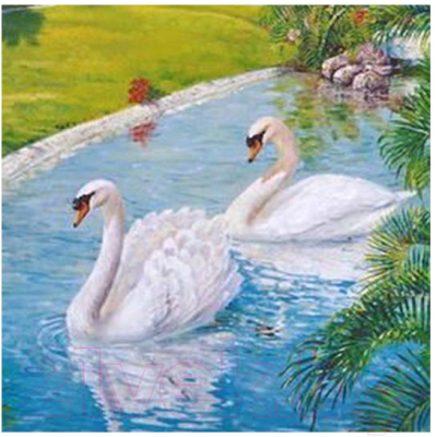 

Набор алмазной вышивки Mazari, Лебеди / M-11507