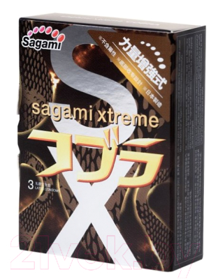 Презервативы Sagami Xtreme Cobra №3 / 723/1