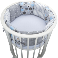 

Бортик в кроватку Fun Ecotex, Мишки-топтыжки / FE 10151