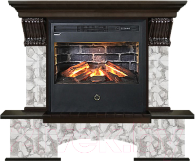 

Каминокомплект Glenrich, Бостон Samba 3D