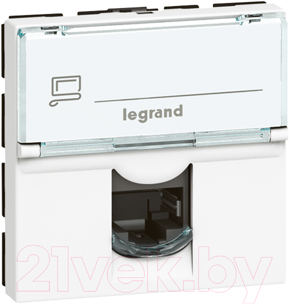 Розетка Legrand Mosaic 76565 (белый)