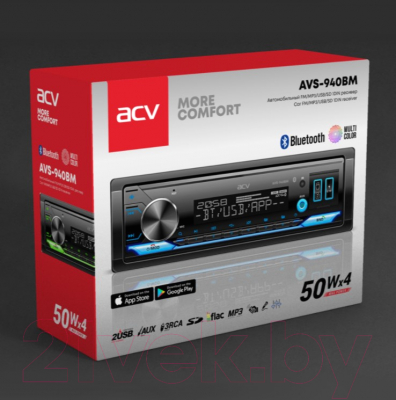 Бездисковая автомагнитола ACV AVS-940BM