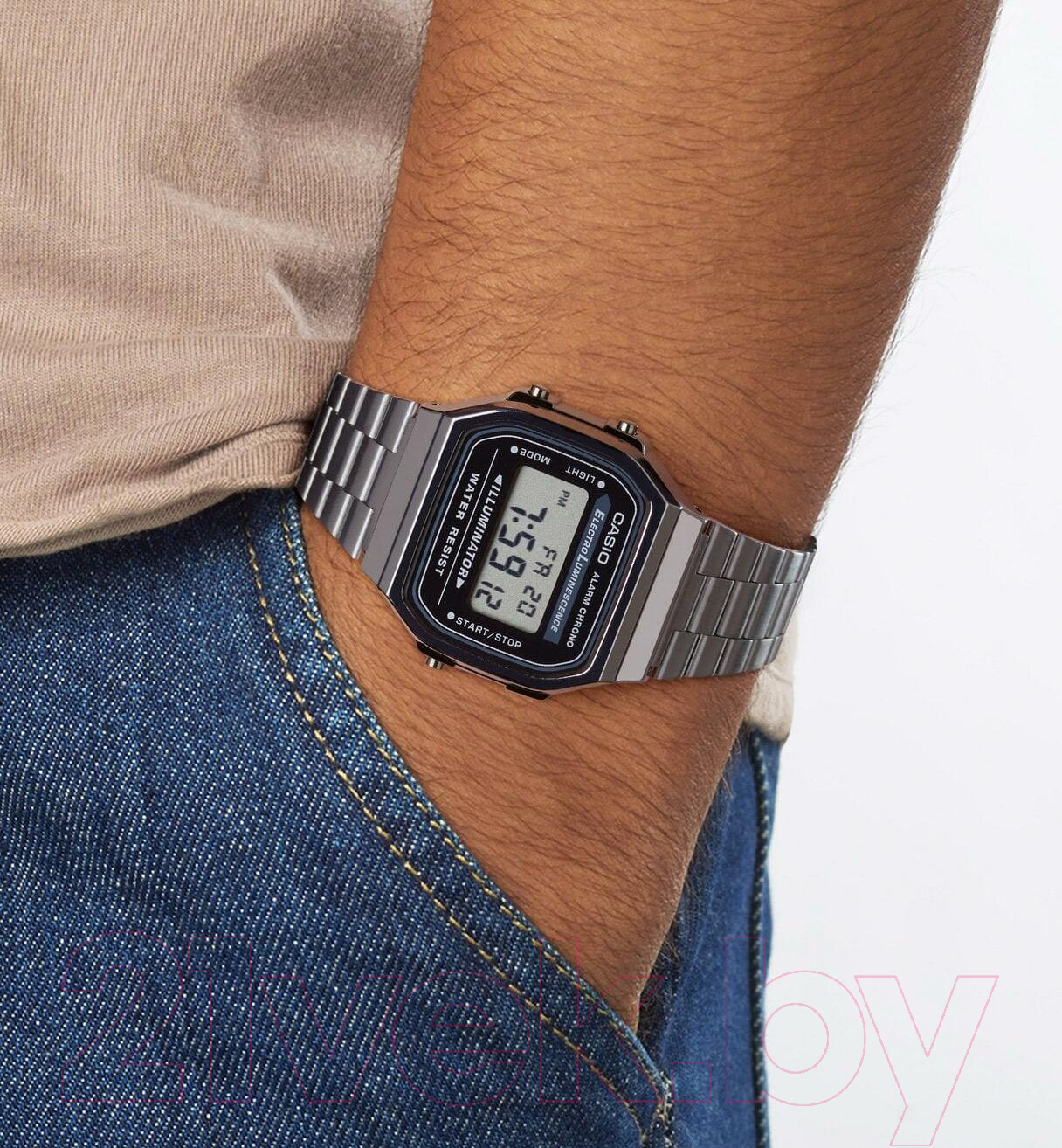 Часы наручные мужские Casio A-168WEGG-1A