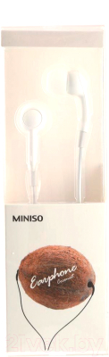 Наушники Miniso Fruit Series / 6614 (белый)