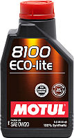 Моторное масло Motul 8100 Eco-lite 0W20 / 108534 (1л) - 