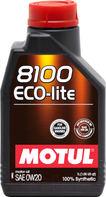 Моторное масло Motul 8100 Eco-lite 0W20 / 108534 (1л)