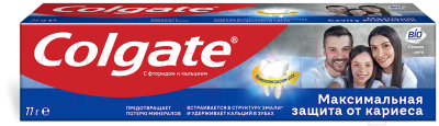 Зубная паста Colgate Mаксимальная защита от кариеса. Свежая мята (50мл)