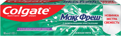 Зубная паста Colgate Макс Фреш с освежающими кристаллами (100мл)