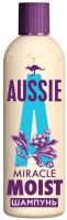 Шампунь для волос Aussie Miracle Moist для сухих поврежденных волос (90мл) - 