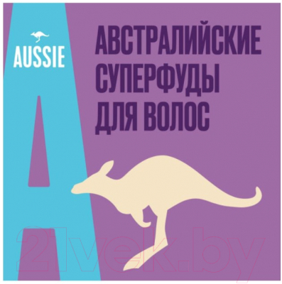 Шампунь для волос Aussie Miracle Moist для сухих поврежденных волос (90мл)