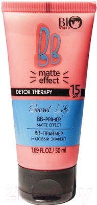 Основа под макияж Bio World Detox Therapy матирующий эффект (50мл)