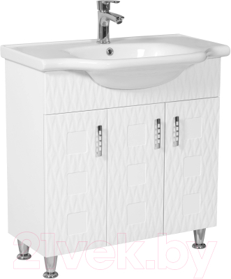 

Тумба с умывальником Аква Родос, Ассоль 80 / АР0002097