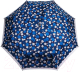 Зонт складной Cruise 630 (цветы/синий/серый) - 