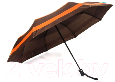 Зонт складной Cruise 16005 (коричневый/оранжевый)