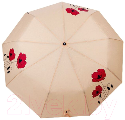 Зонт складной Капелюш 1460 (бежевый)