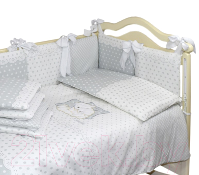 Комплект постельный для малышей L'Abeille Dolce 4 (бязь)