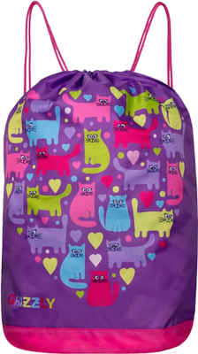 Grizzly OM-790-8 (лиловый) Мешок для обуви купить в Минске, Гомеле ...