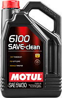 Моторное масло Motul 6100 Save-clean 5W-30 / 107968 (5л) - 