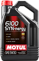 Моторное масло Motul 6100 Syn-nergy 5W30 / 107971 (4л) - 