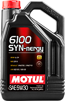 Моторное масло Motul 6100 Syn-nergy 5W30 / 107972 (5л) - 