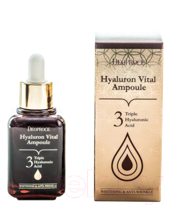 Сыворотка для лица Deoproce Hyaluron Vital Ampoule (50мл)